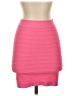 Bebe Solid Pink Casual Skirt Size S - photo 1