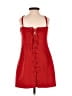 NBD Solid Red Cocktail Dress Size M - photo 2