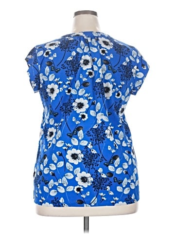 Hilary Radley Short Sleeve Blouse (view 2)