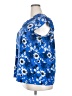 Hilary Radley Blue Short Sleeve Blouse Size XXL - photo 5