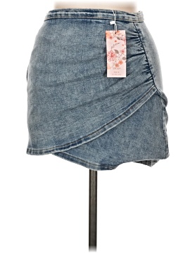 Shein Denim Skirt (view 2)