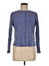 Kate Hill Blue Long Sleeve Blouse Size M - photo 1