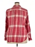 Universal Thread 100% Cotton Plaid Red Long Sleeve Button-Down Shirt Size XXL - photo 2