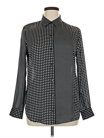 Equipment Long Sleeve Blouse (view 1)