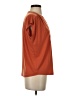 Tahari Orange Short Sleeve Blouse Size S - photo 4