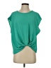 C'est La Vie Green Short Sleeve Top Size S - photo 1