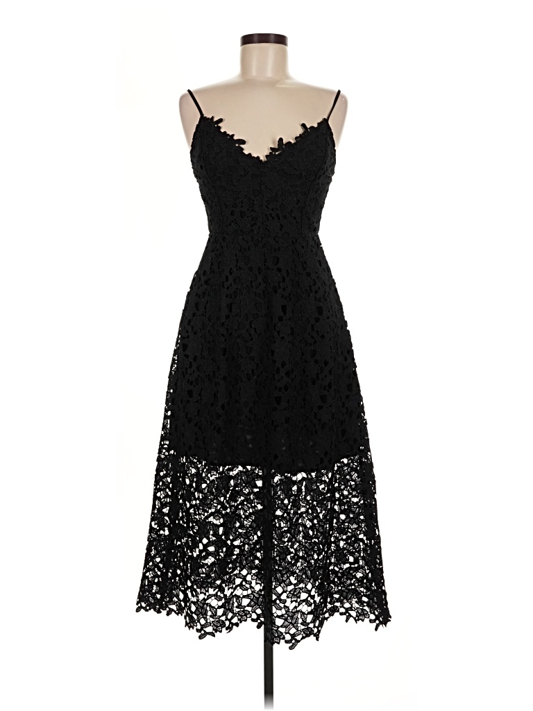 Pre-owned Astr Cocktail Dress In Black