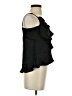 Scoop 100% Polyester Black Sleeveless Blouse Size XS - photo 4