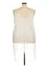 Unbranded Ivory Sleeveless Blouse Size 22 - photo 2