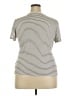 Gap Stripes Ivory Short Sleeve Henley Size XXL - photo 2