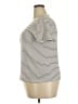 Gap Stripes Ivory Short Sleeve Henley Size XXL - photo 5