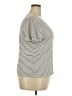 Gap Stripes Ivory Short Sleeve Henley Size XXL - photo 4