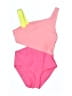 Assorted Brands Color Block Pink One Piece Swimsuit Size 2T - photo 1