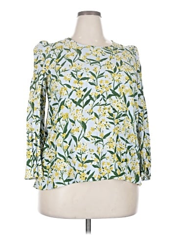 Pomander Place 3/4 Sleeve Blouse (view 1)