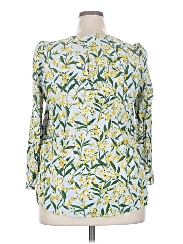 Pomander Place 3/4 Sleeve Blouse (view 2)