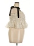 Shein Curve 100% Polyamide Ivory Sleeveless Blouse Size 20 Plus (4) - photo 4