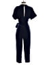 Reiss 100% Polyester Solid Blue Jumpsuit Size 2 - photo 2