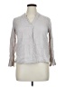 Old Navy Gray 3/4 Sleeve Blouse Size L - photo 1