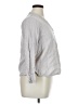Old Navy Gray 3/4 Sleeve Blouse Size L - photo 4