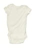 Gerber 100% Cotton Solid Ivory Short Sleeve Onesie Size 6-9 mo - photo 2