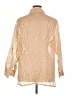 Chaus Metallic Gold 3/4 Sleeve Blouse Size 1X - photo 2