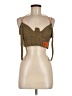 PrettyLittleThing 100% Polyester Brown Sleeveless Top Size 8 - photo 1