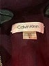 Calvin Klein Solid Burgundy Jumpsuit Size 8 - photo 4