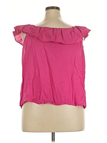 Terra & Sky Sleeveless Blouse (view 2)