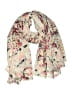 Unbranded Floral Ivory Scarf One size - photo 1