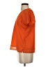 DKNY 100% Polyester Orange Short Sleeve Blouse Size XS - photo 5