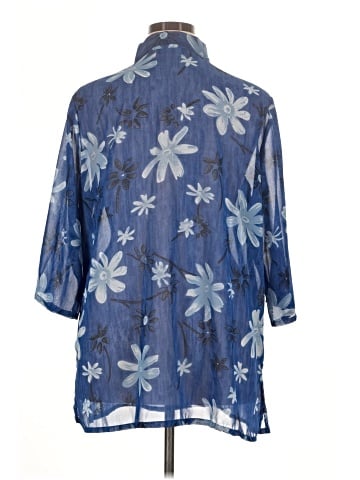 Club Z Collection 3/4 Sleeve Blouse (view 2)