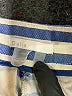dalia Stripes Blue Shorts Size 10 - photo 3