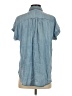 Good Hart Blue Short Sleeve Button-Down Shirt Size S - photo 2