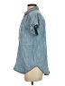 Good Hart Blue Short Sleeve Button-Down Shirt Size S - photo 5