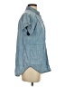 Good Hart Blue Short Sleeve Button-Down Shirt Size S - photo 4