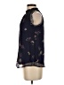 Assorted Brands 100% Polyester Blue Sleeveless Blouse Size XS - photo 5