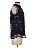 Assorted Brands 100% Polyester Blue Sleeveless Blouse Size XS - photo 4