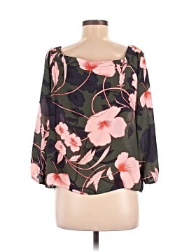 Bar III 3/4 Sleeve Blouse (view 2)