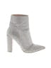Steve Madden Silver Ankle Boots Size 8 1/2 - photo 1