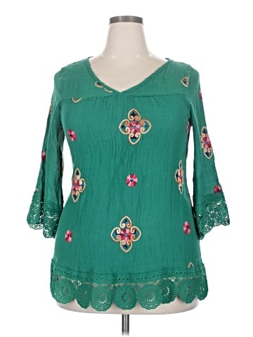 Kindred 3/4 Sleeve Blouse (view 1)