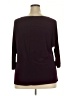 Perseption Concept Burgundy 3/4 Sleeve Top Size 2X - photo 2