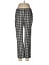 Talbots Houndstooth Black Casual Pants Size 6 - photo 1