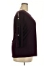 Perseption Concept Burgundy 3/4 Sleeve Top Size 2X - photo 4