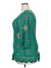 Kindred 100% Polyester Green 3/4 Sleeve Blouse Size 2X - photo 5