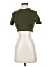 ChicMe Green Short Sleeve Turtleneck Size S - photo 1
