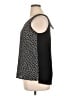 August Silk Black Sleeveless Top Size XL - photo 5