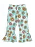 Buc-ees Floral Teal Casual Pants Size 4T - photo 1