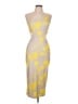 ChicMe Yellow Cocktail Dress Size L - photo 1