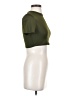 ChicMe Green Short Sleeve Turtleneck Size S - photo 4