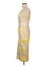 ChicMe Yellow Cocktail Dress Size L - photo 5